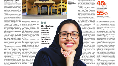A mentorship program aims to help top Saudi students fulfil their true potential