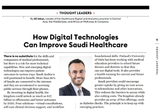 How digital technology can improve Saudi Healthcare