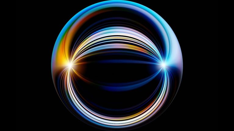 illustration ominous glowing orb