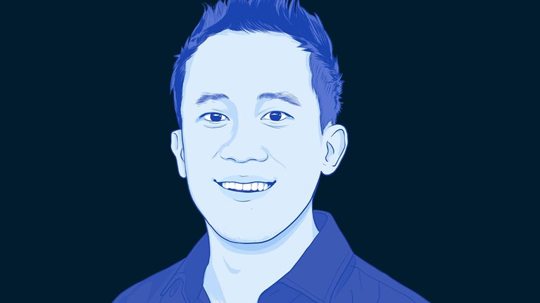 Derrick Fung headshot illustration