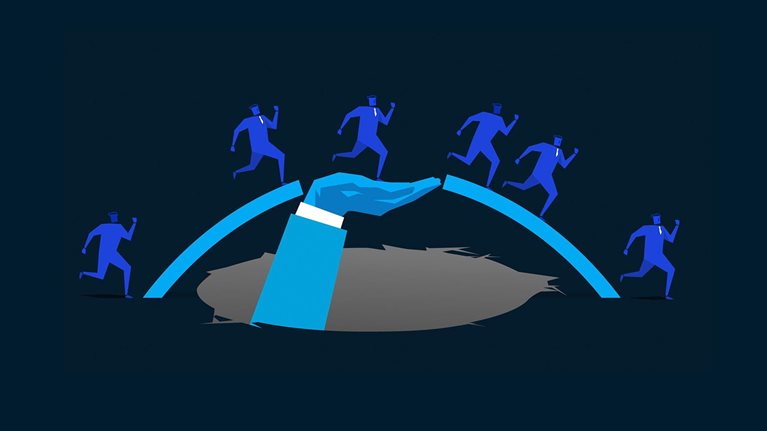 Bridge - stock illustration