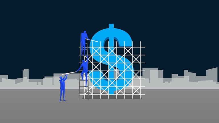 Construction Worker - stock illustration