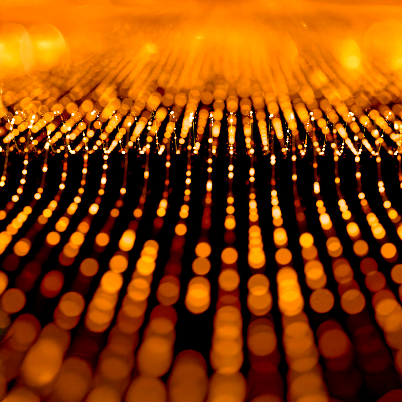 Abstract image showing a pattern with thousands of points of light.