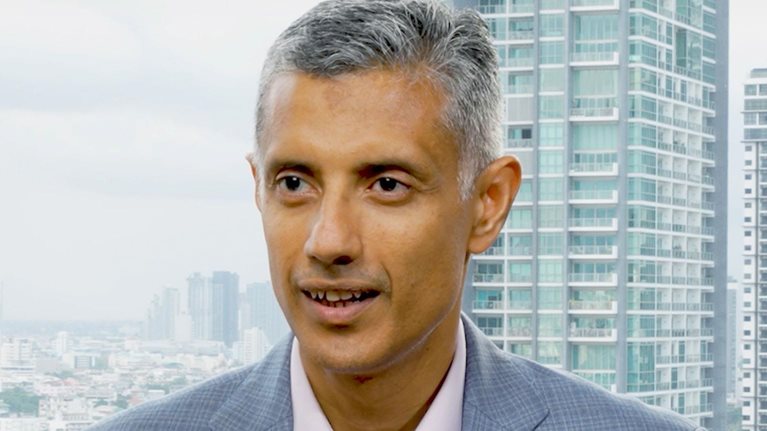 Screen shot of McKinsey senior partner Azam Mohammad