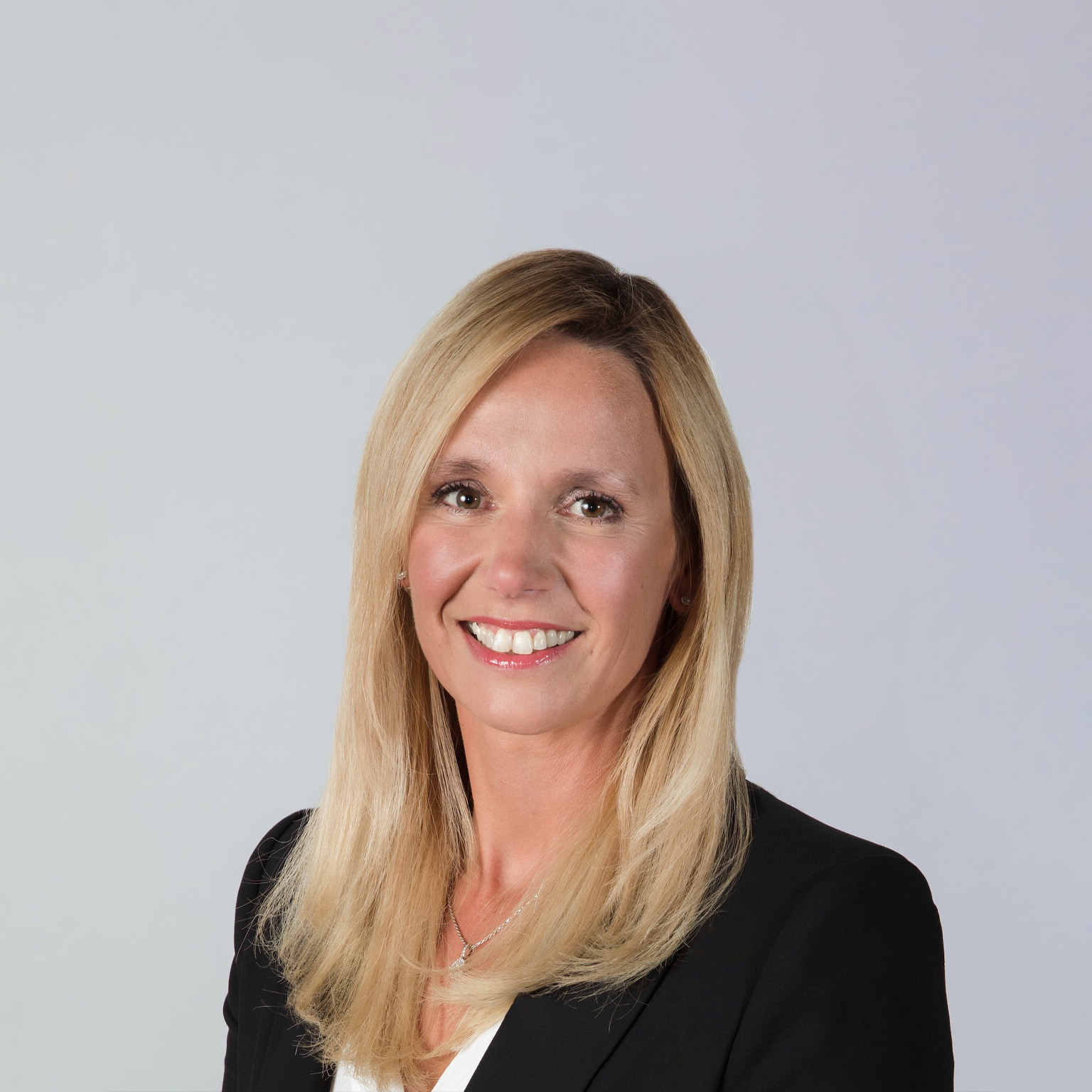  Portrait of a smiling Claire Bramley.