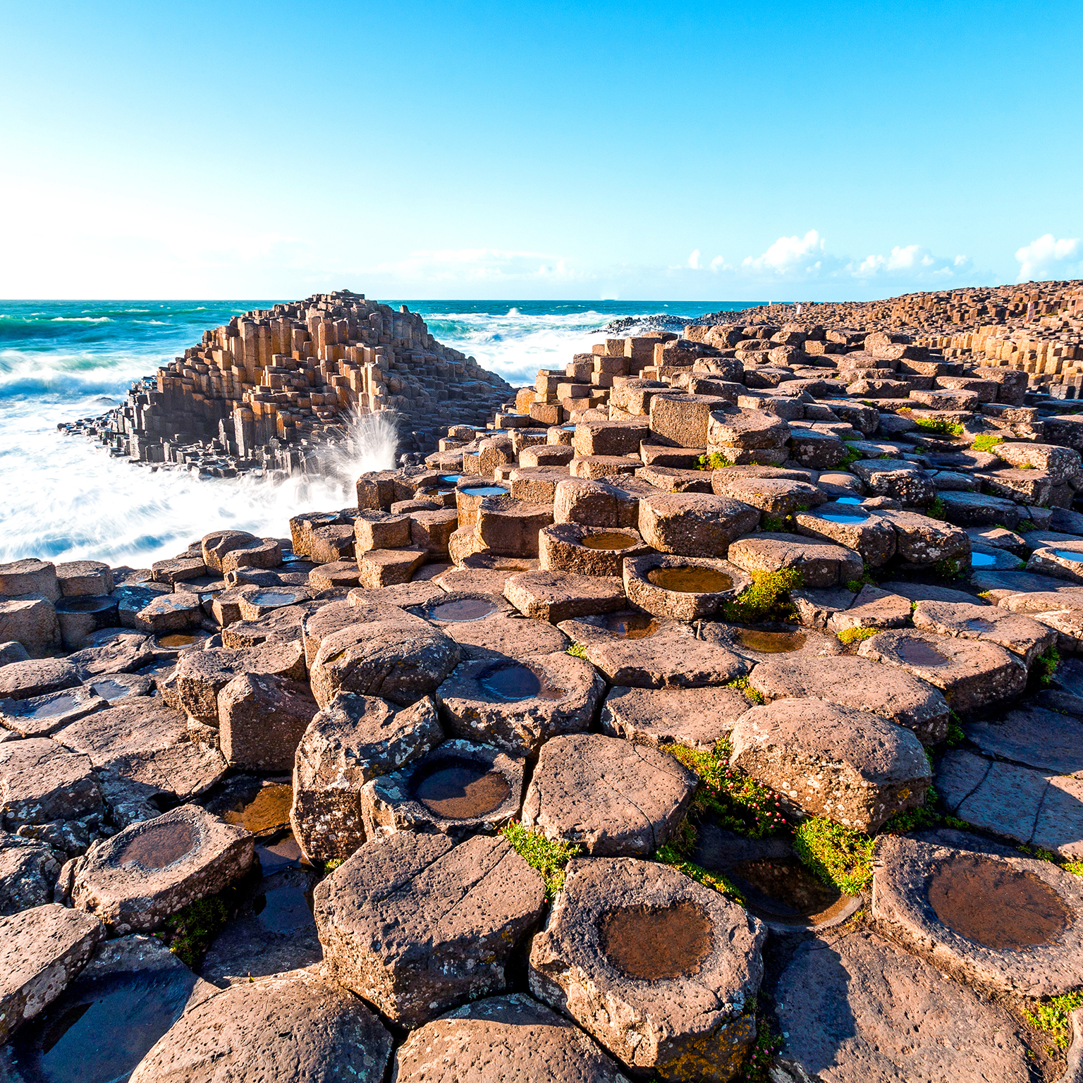 Giant's Causeway in Northern Ireland