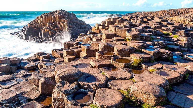 Giant's Causeway in Northern Ireland