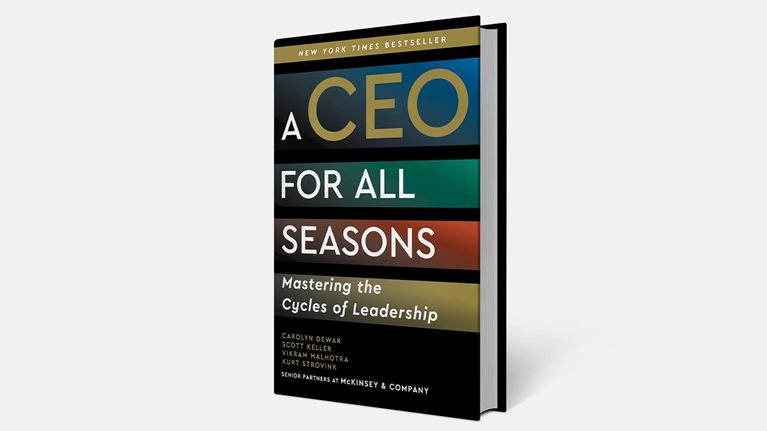 A CEO For All Seasons book jacket