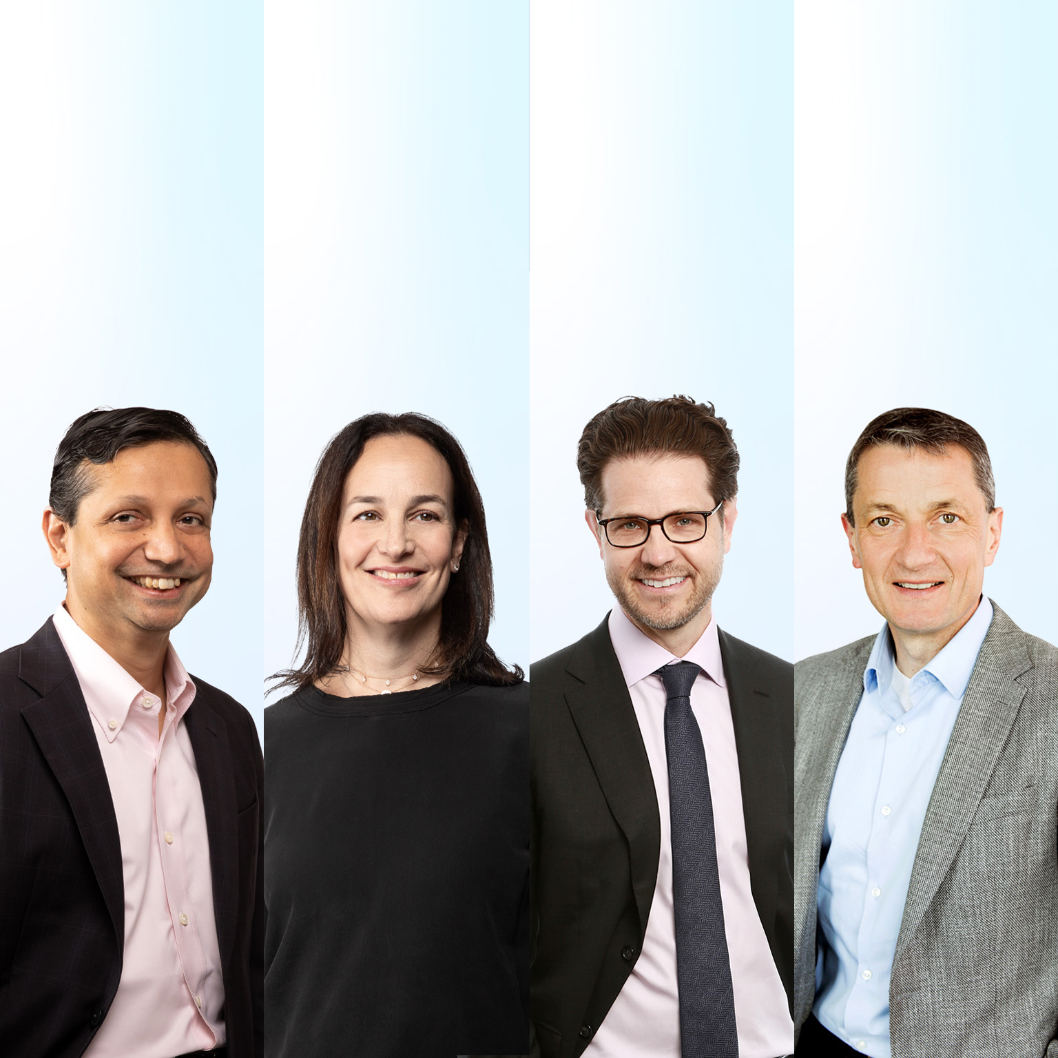 McKinsey senior partners Ramesh Srinivasan, Dana Maor, Kurt Strovink, and senior partner emeritus Hans-Werner Kaas