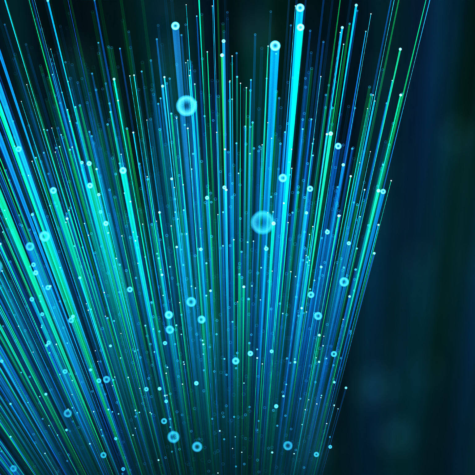 Particle lines expanding outward.