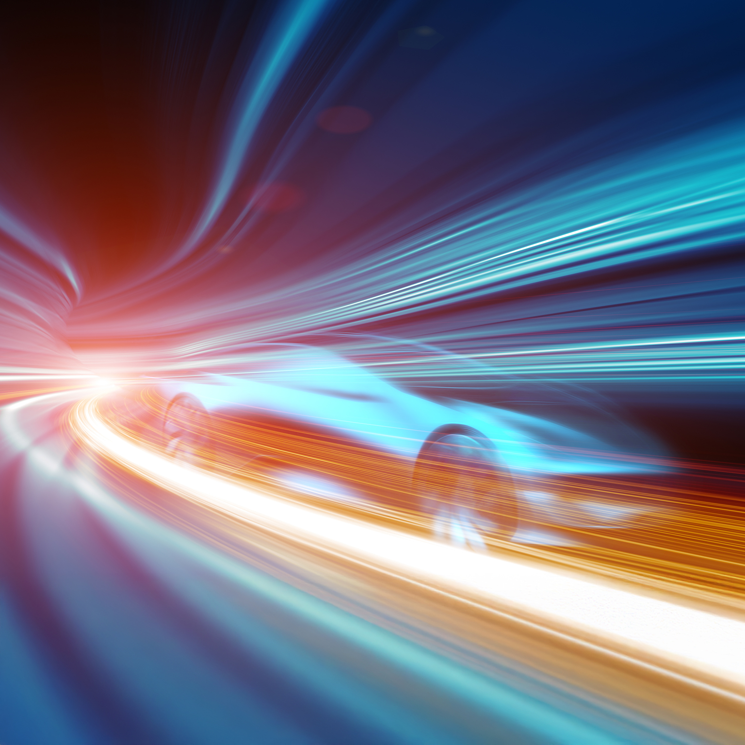  Urban Highway Traffic at Night