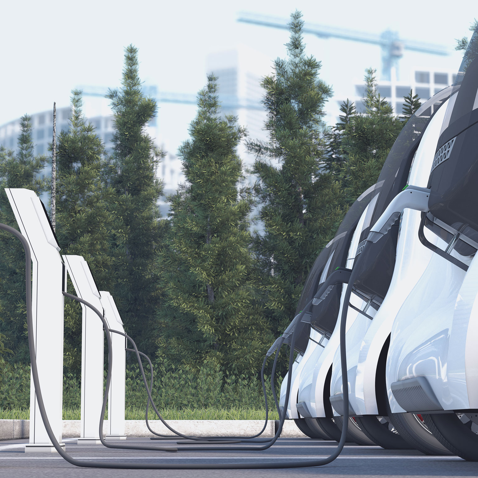 How charging in buildings can power up the electric-vehicle industry