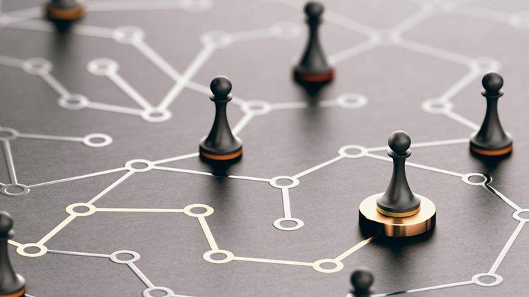 The Way To Success Or Career Guidance. - stock photo