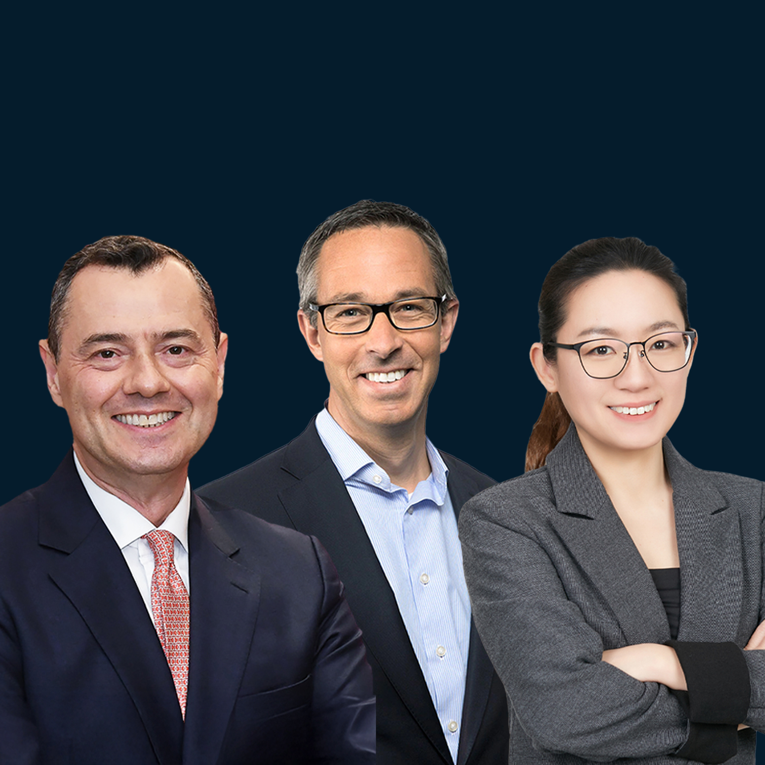 Stuart Spencer, Bernhard Kotanko, and Min Hung Cheng headshot