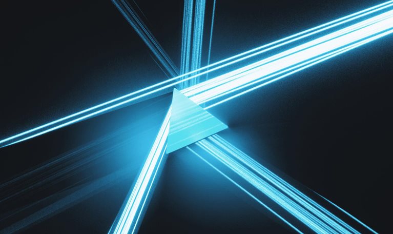 Prism and light rays