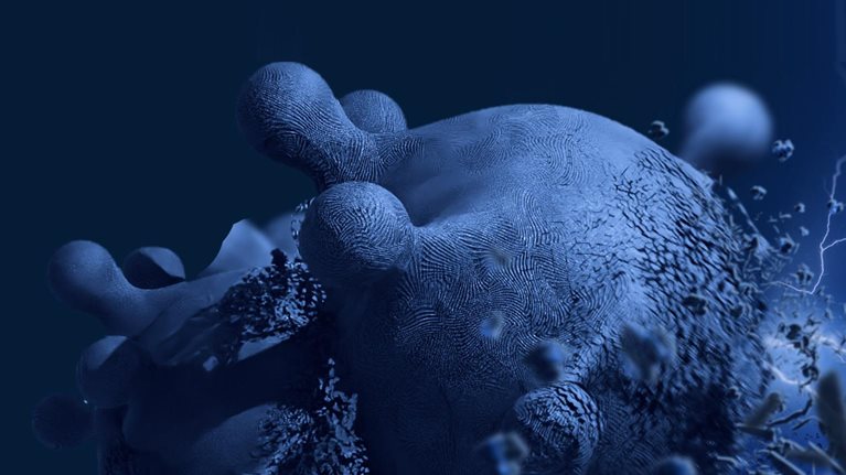 illustration of COVID-19