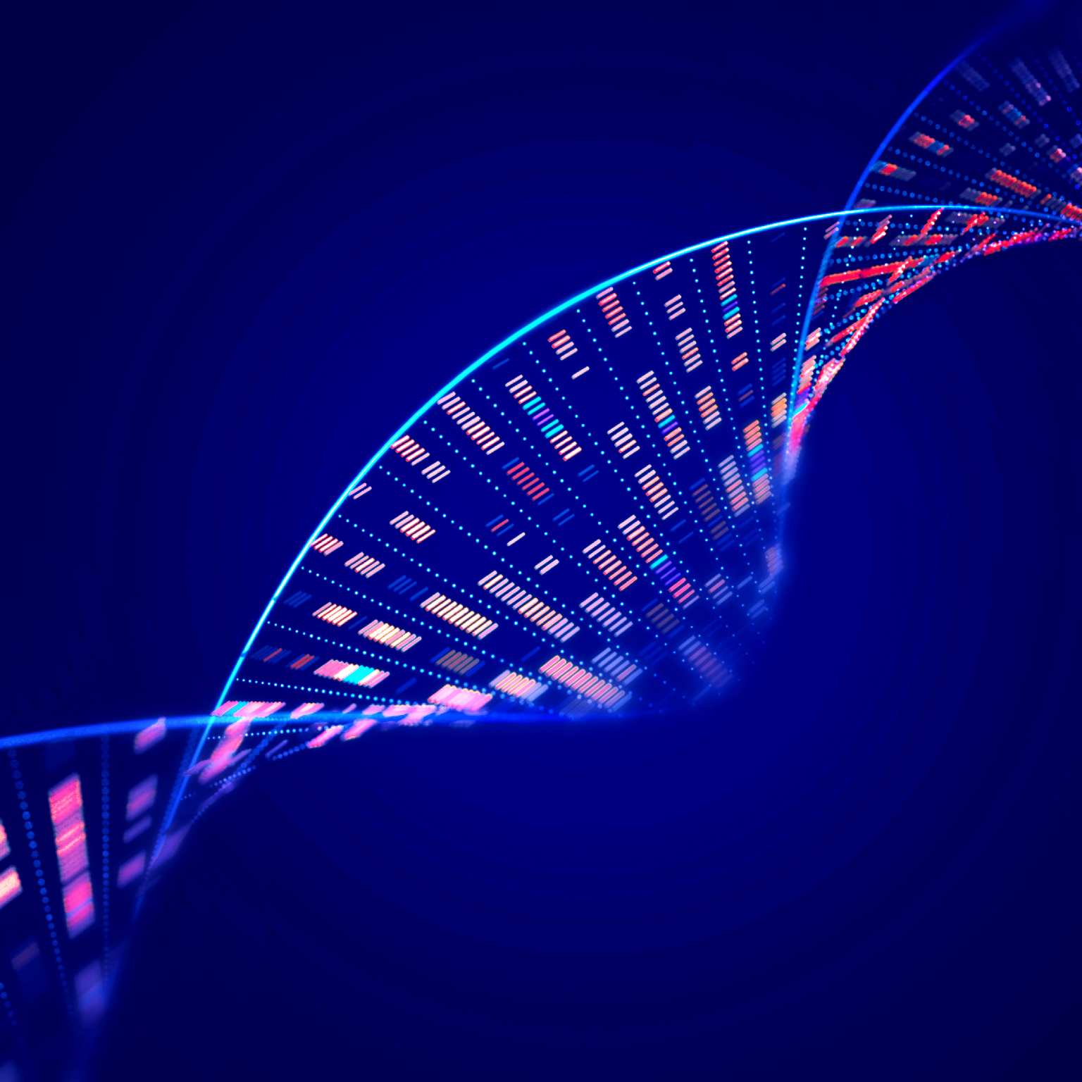 Human genome analysis DNA molecular structure