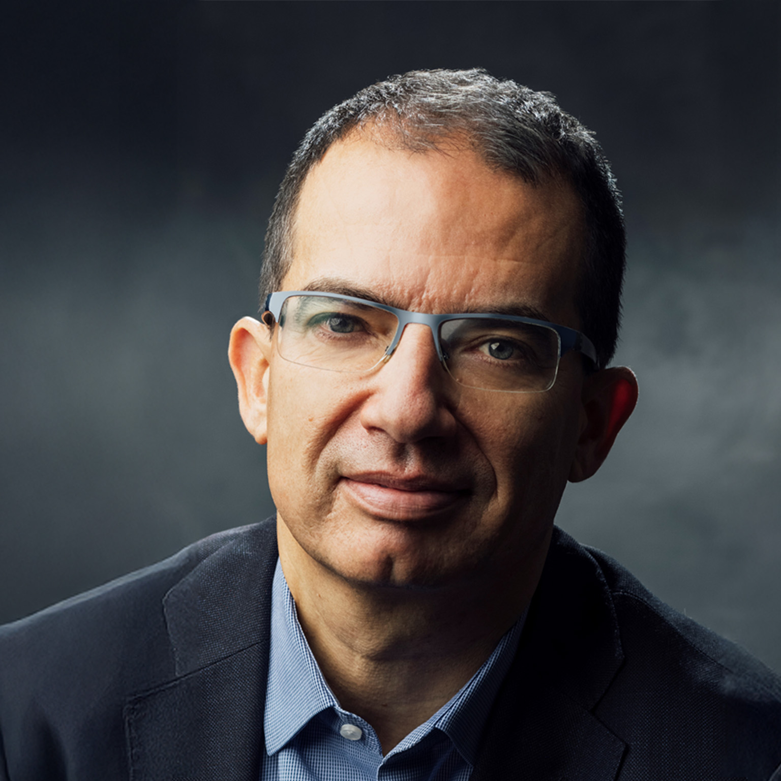 Portrait of Moderna CEO, Stéphane Bancel