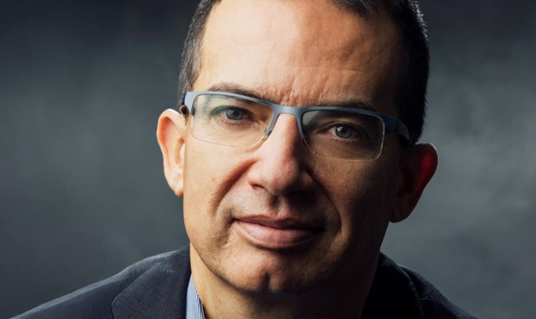 Portrait of Moderna CEO, Stéphane Bancel
