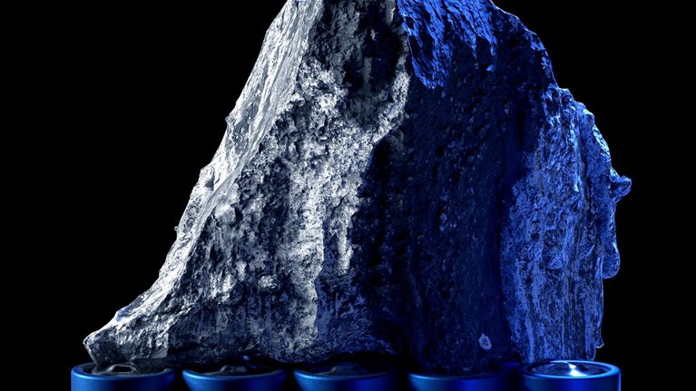 Lithium solid state battery for electric vehicle