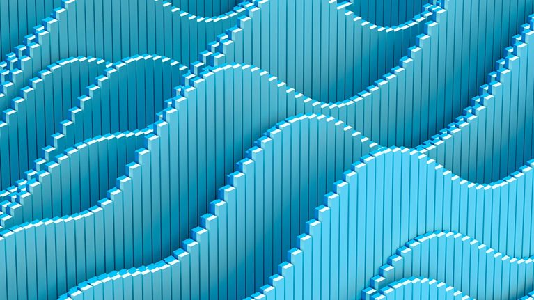 Wavy data chart, finance background