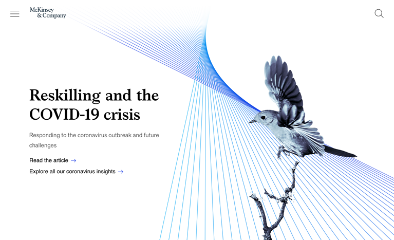 To emerge stronger from the COVID-19 crisis, companies should start reskilling their workforces now