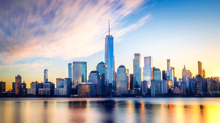 The Freedom Tower and NYC Skyline