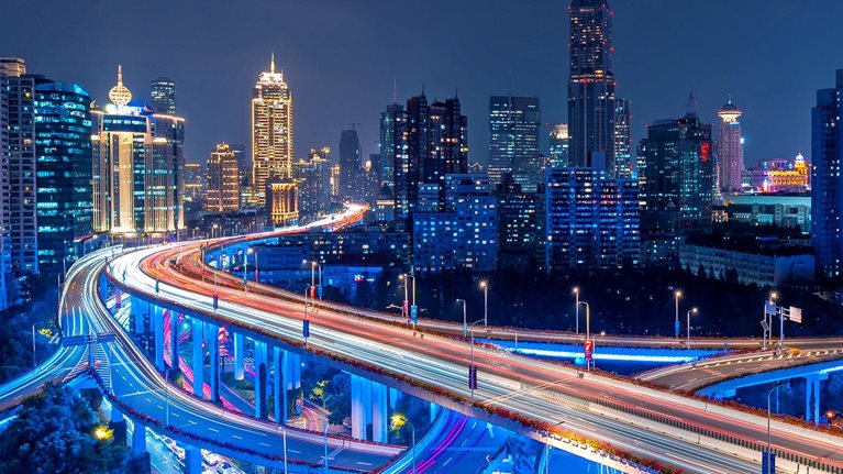 Image of downtown city