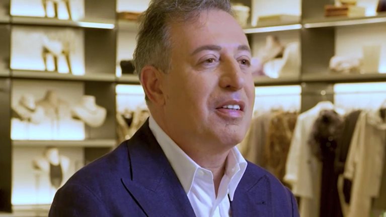 Headshot of Brunello Cucinelli