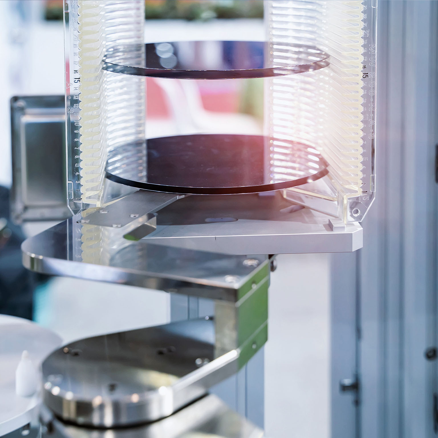 Silicon wafers and microcircuits