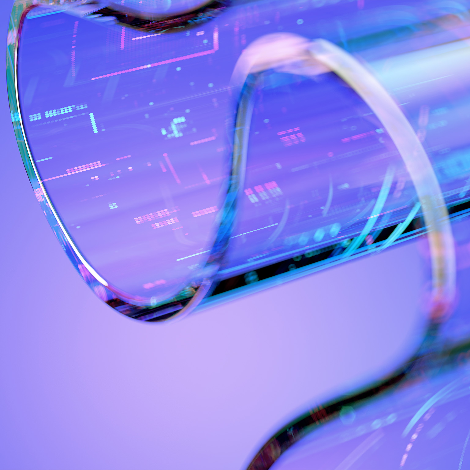 This image appears to be an abstract representation of digital data or AI-generated synthetic data.