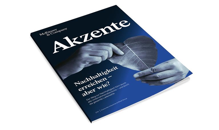 Akzente 2’21: Nachhaltigkeit erreichen – aber wie?